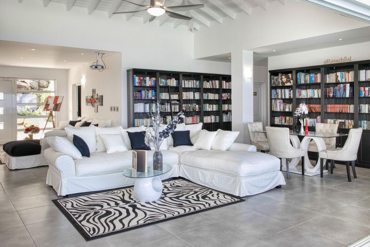 Location villa 9 chambres Tamarind Hill Saint Martin-salon-9